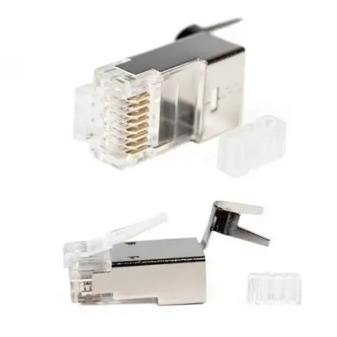 Коннектор RJ-45 Cat 6A 23AWG S-FTP экран SHIP (S901G) img.0-m