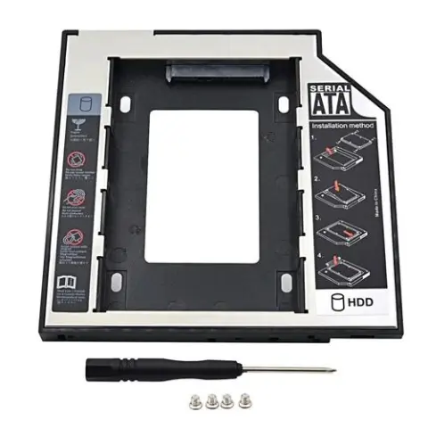 Адаптер для ноутбука V-T Optibay DVD to HDD/SSD (Optibay 12,7mm) img.0-m