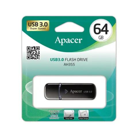 FlashDisk 64GB Apacer USB 3.1 (AP64GAH355B-1) img.0-m
