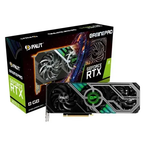 8GB RTX 3070 Ti PALIT GAMINGPRO 8G (NED307T019P2-1046A) img.0-m