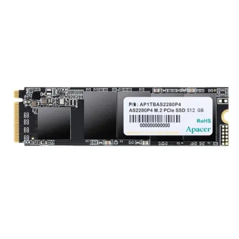 SSD M.2 NVMe 512GB Apacer AS2280P4 (AP512GAS2280P4-1) img.0-m