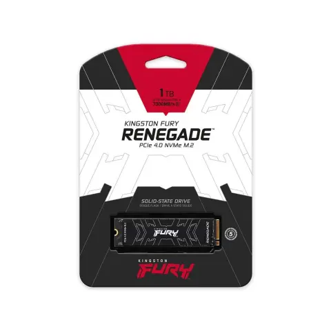 SSD M.2 NVMe 1TB Kingston Fury Renegade PCI-E 4.0 (SFYRS/1000G) img.0-m
