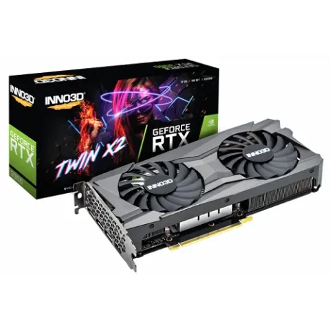 8GB RTX 3060 GDDR6 128-Bit Inno3D Twin X2 (N30602-08D6-11902130) img.0-m