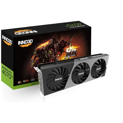 12GB RTX4070Ti GDDR6X 192-Bit Inno3D X3 (N407T3-126X-186148N) img.0-m
