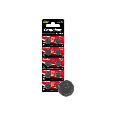 Батарейка CAMELION AG13-BP10 (LR44,357A,G13,A76) 10шт. в блистере img.0-m