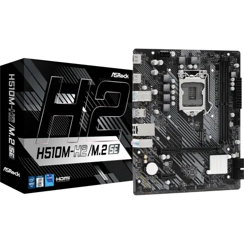 Intel 1200 H510 ASRock 2DDR4 (H510M-H2/M.2 SE) img.0-m