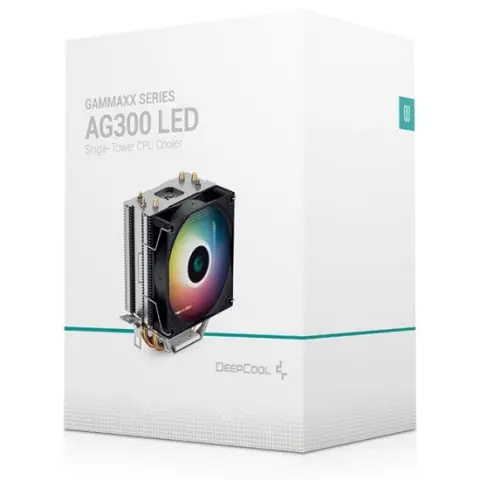 Deepcool AG300 LED 150W Fan92 универсальный 4pin (R-AG300-BKLNMN-G) img.0-m