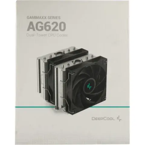 Deepcool AG620 260W Fan2*120 универсальный 4pin (R-AG620-BKNNMN-G-1) img.0-m