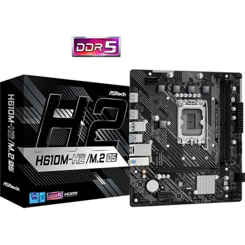 Intel 1700 H610 ASRock 2DDR5 (H610M-H2/M.2 D5) img.0-m
